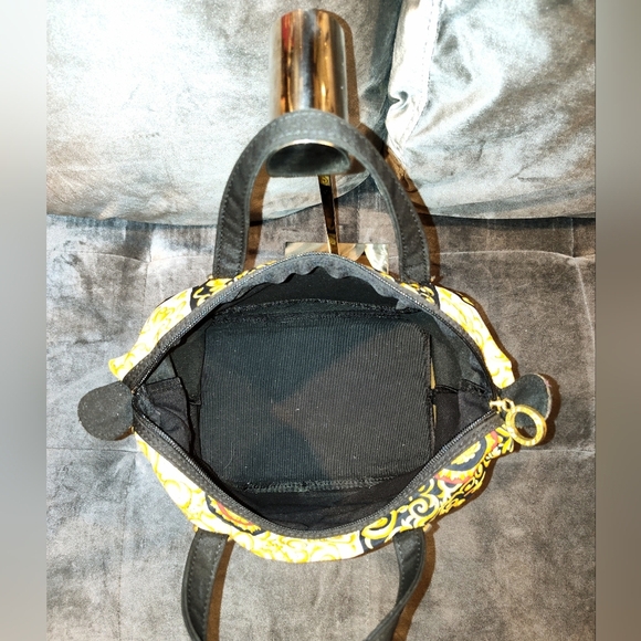 NWOT Authentic Gianni Versace Baroque Medusa Fabric Matching Handbag Set - Picture 3 of 16